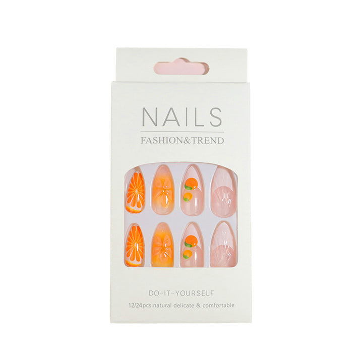 Premium Press-On Nail Set with Decorative Accents Kalsten