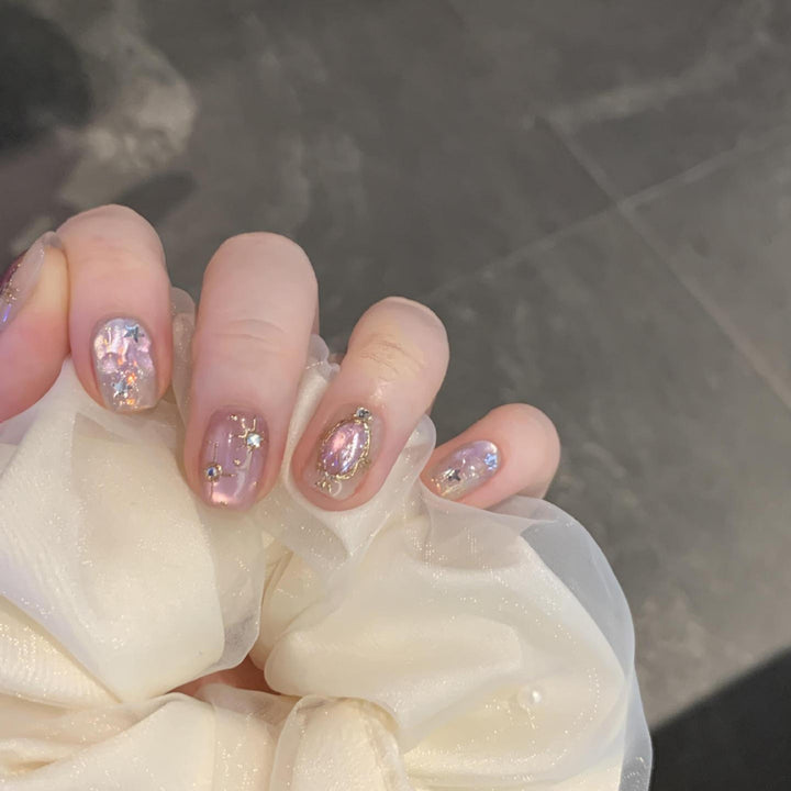 Glamorous nail art with glitter effect Kalsten