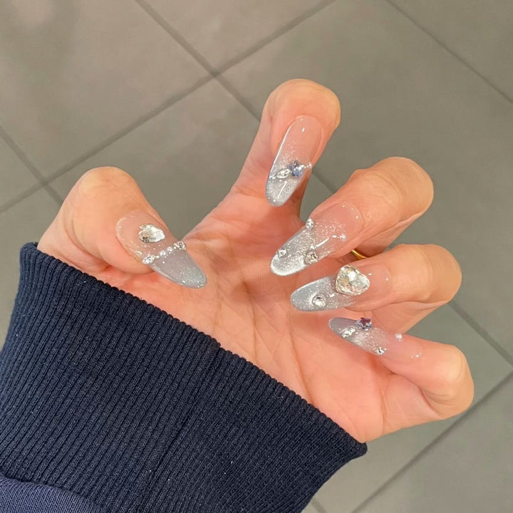 Elegant Ombre Stiletto Nail Extensions