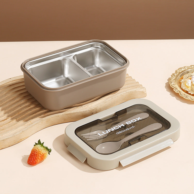 Multi-Compartment Stainless Steel Meal Prep Container