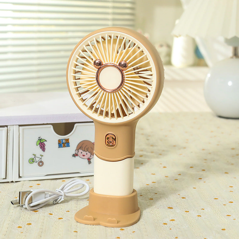 Women Portable Hand Fan with Innovative Animal Design Kalsten