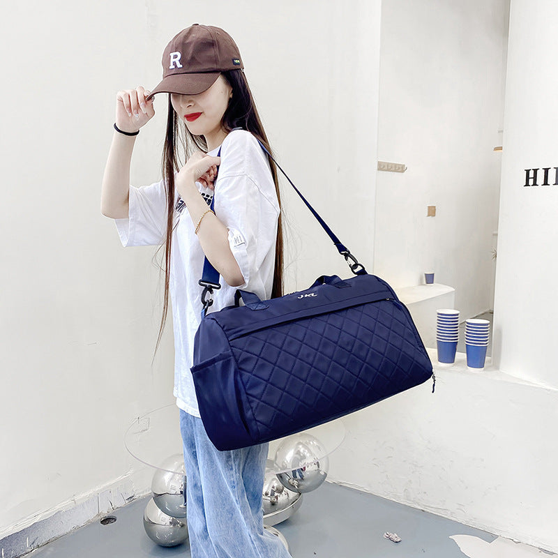 Stylish Quilted Gym Duffel Bag Kalsten