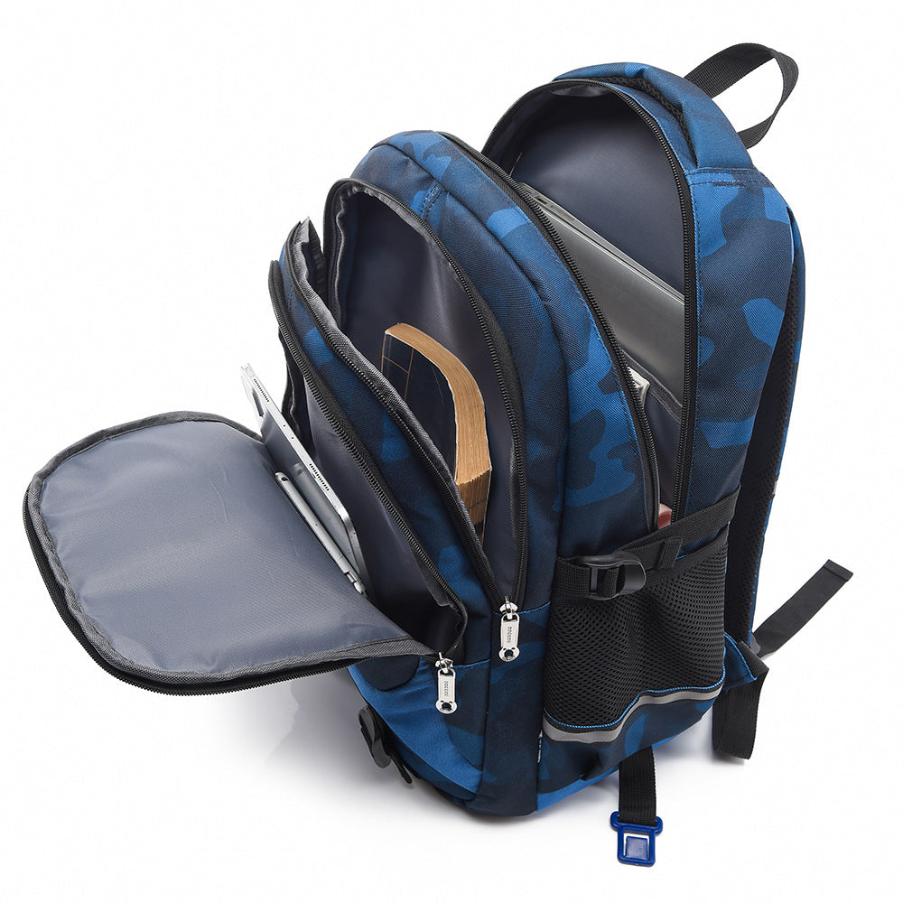 Rolling Camo Backpack