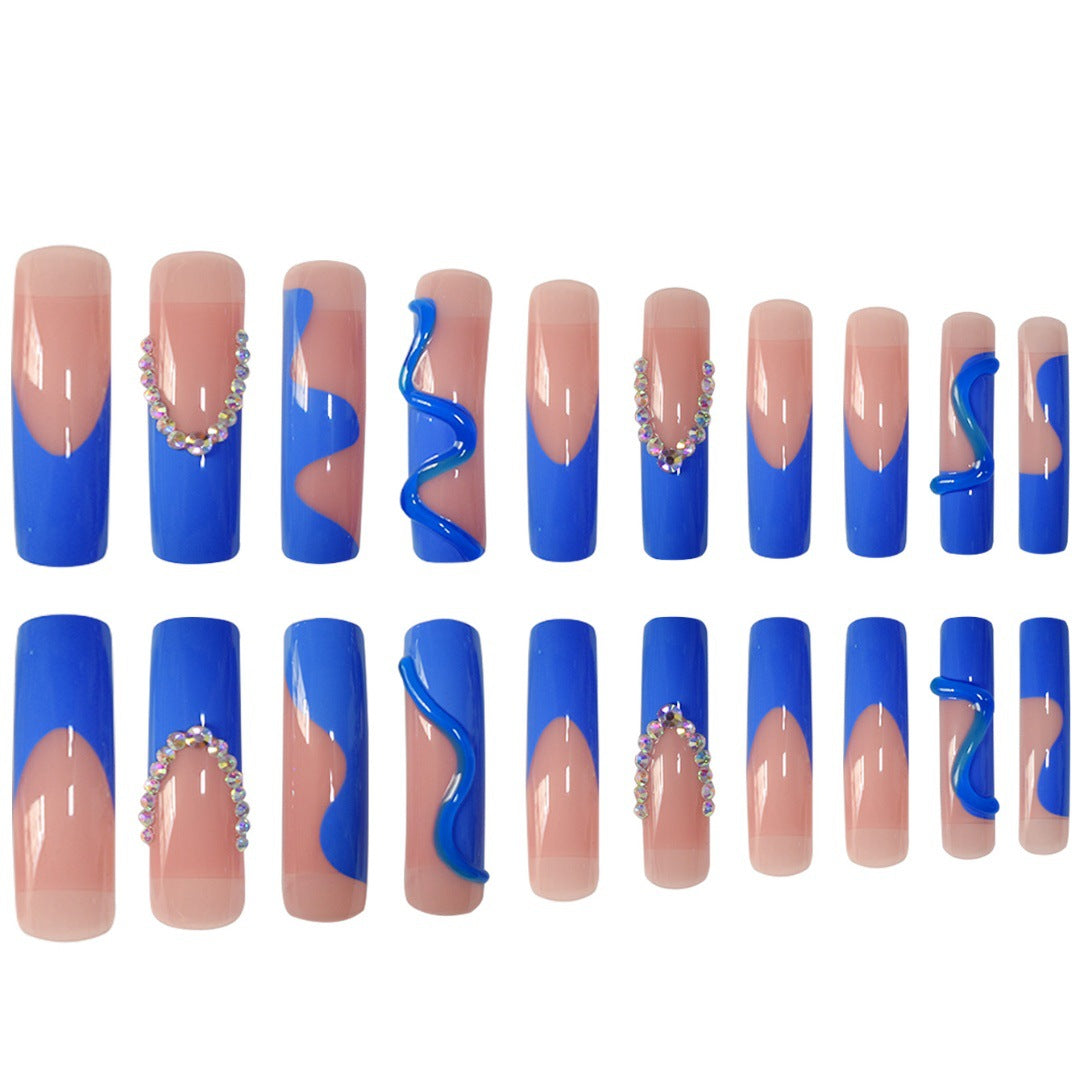 Artistic Press-On Nails Set Kalsten