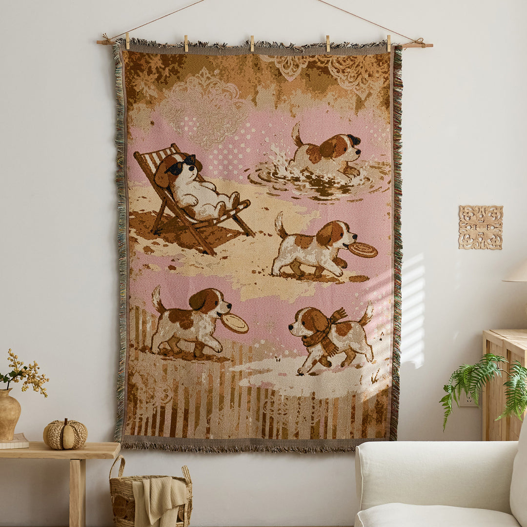 Artistic Woven Tapestry Wall Hanging