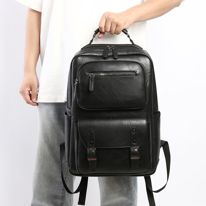 Premium Leather Organizer Backpack Kalsten