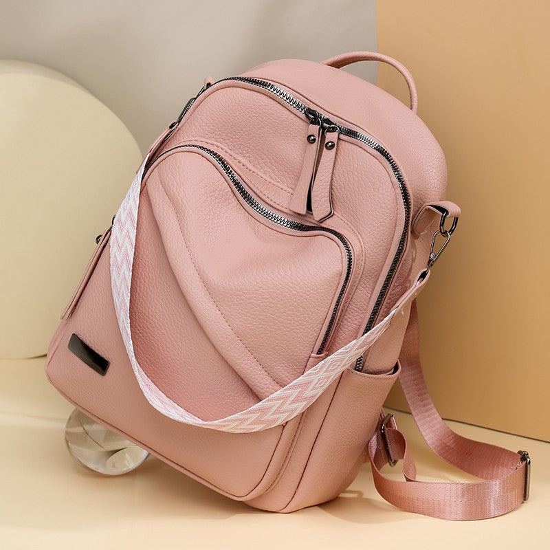 Stylish Leather Backpack Kalsten