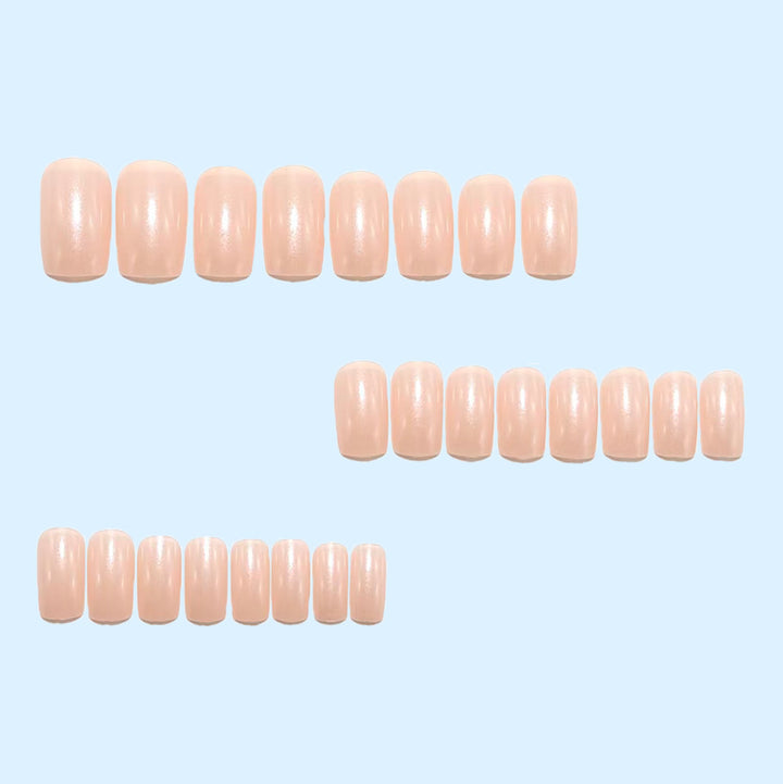 Artificial nails in elegant French design Kalsten