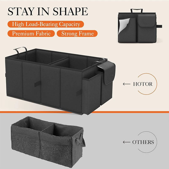 Multifunctional storage box with compartments Kalsten