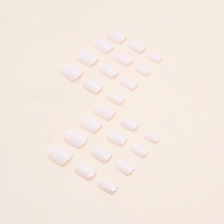 Permanent artificial nails with glitter finish Kalsten