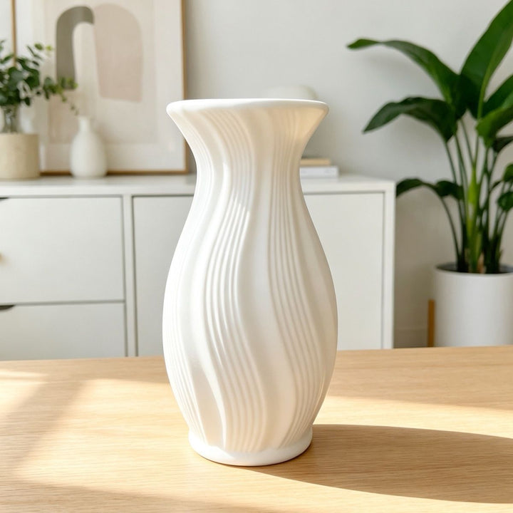 Textured Decorative Flower Vase Kalsten