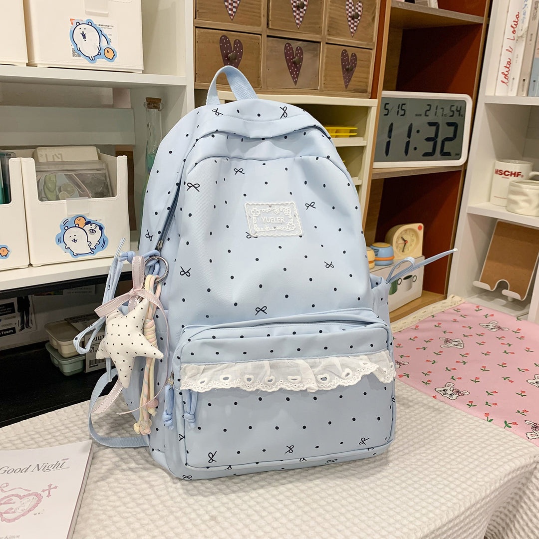 Adorable Polka Dot Backpack Kalsten