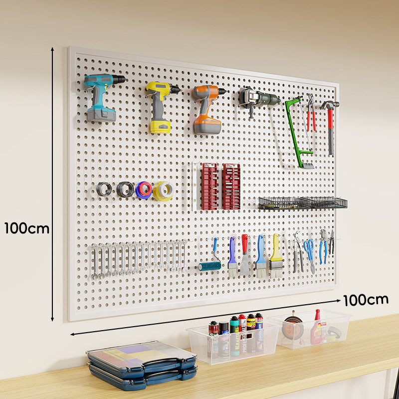 Pegboard Double-Prong Metal Hooks Compact Heavy-Duty Display Hangers