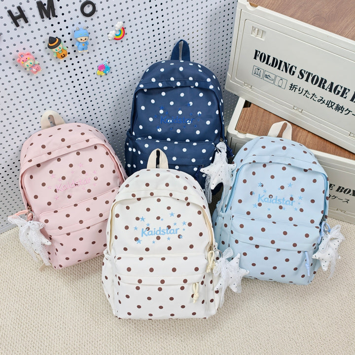 Cute Polka Dot Patterned Backpack Kalsten