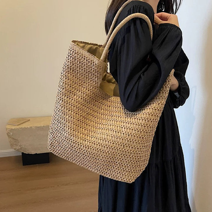 Structured Macrame Shopper Kalsten