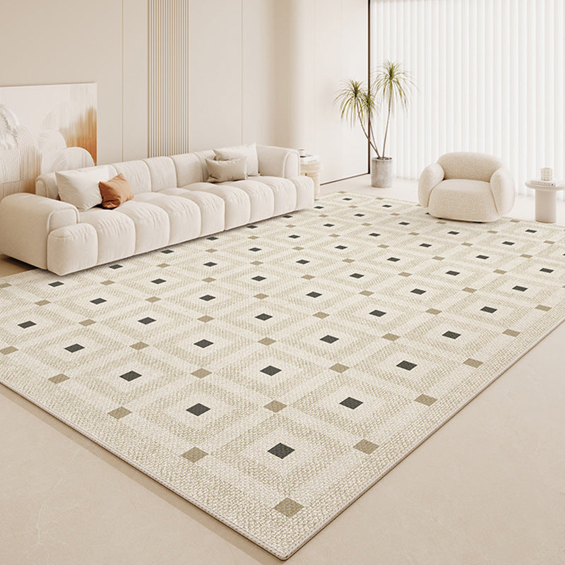 Geometric Textured Area Rug