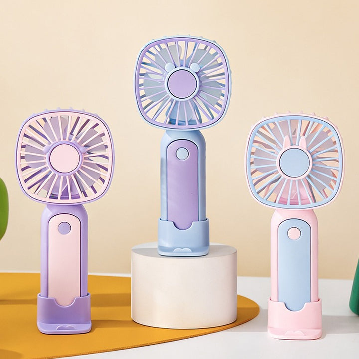 Unisex Portable Mini Hand Fan with Creative Functions Kalsten