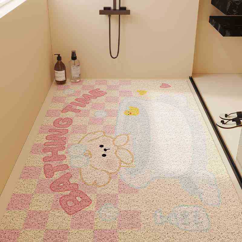 Cartoon Character Themed Bath Mat Kalsten
