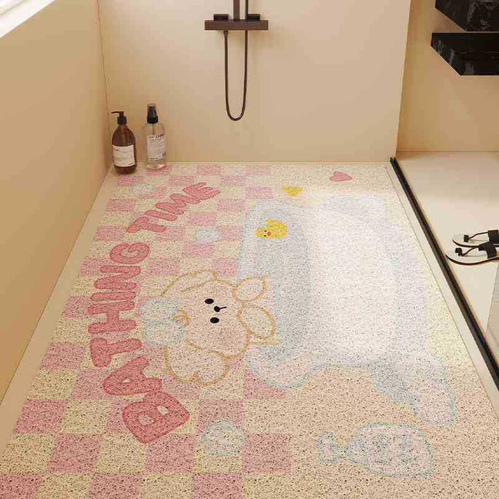 Cartoon Character Themed Bath Mat Kalsten