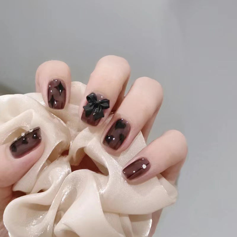 Artistic Press-On Nail Tips Set