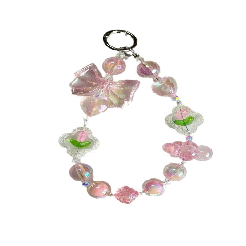 Decorative Beaded Charm Lanyard Kalsten