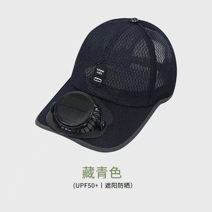 breathable mesh baseball cap with adjustable back strap and curved brim Kalsten