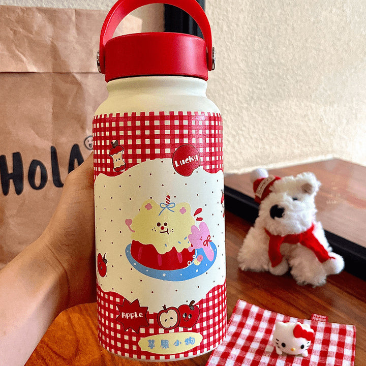 Ladies Insulated Water Bottle with Cute Animal Design Kalsten