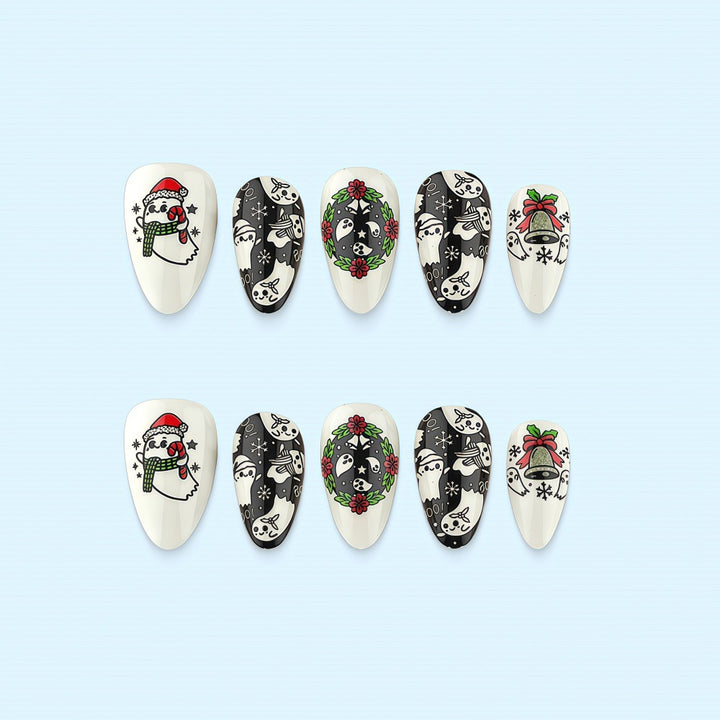 Christmas motif nail set Kalsten