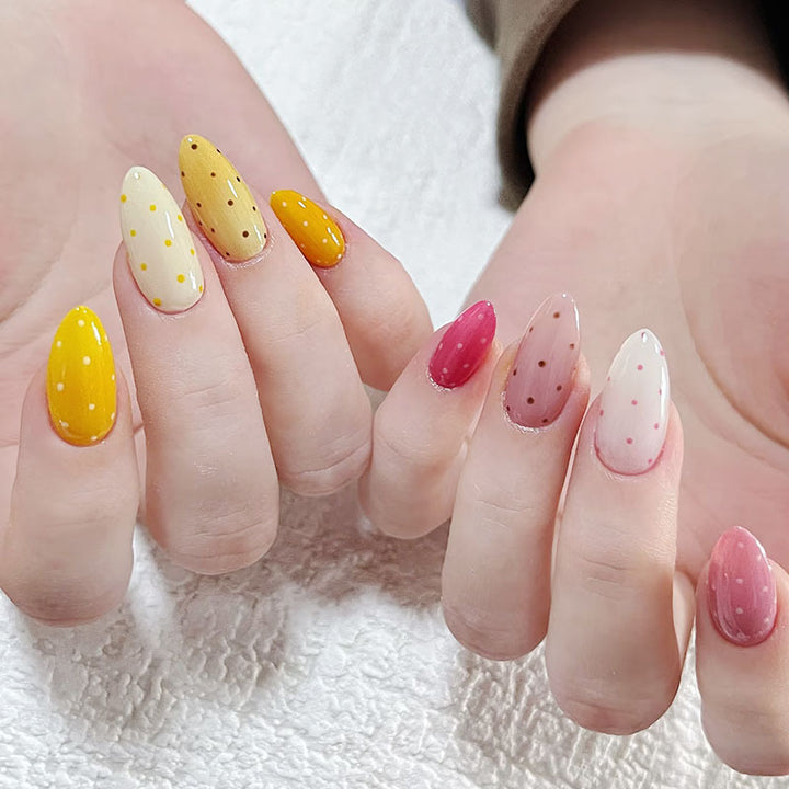 Whimsical Bunny-Themed Press-On Nail Art Set Kalsten