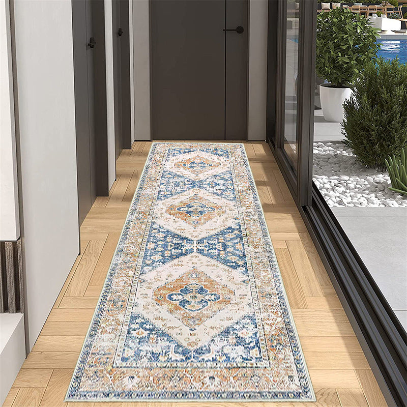 Vintage-Inspired Geometric Runner Rug Kalsten