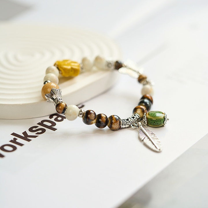 Heart-Shaped Beaded Bracelet Kalsten