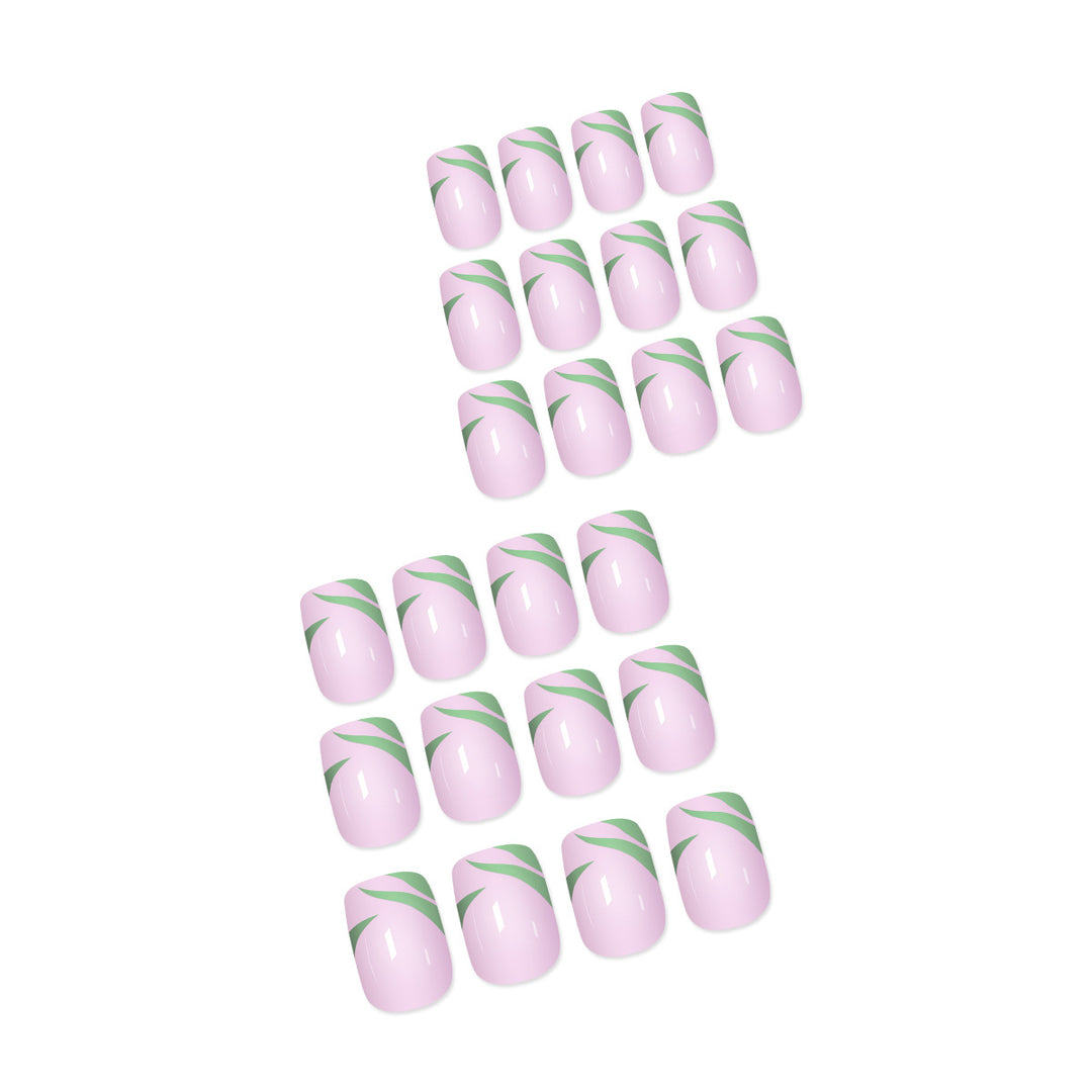 Creative nail design with elegant color gradients Kalsten
