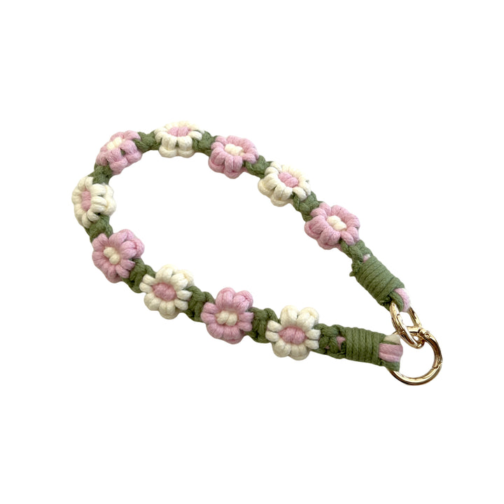 Flower Patterned Keychain Holder Kalsten
