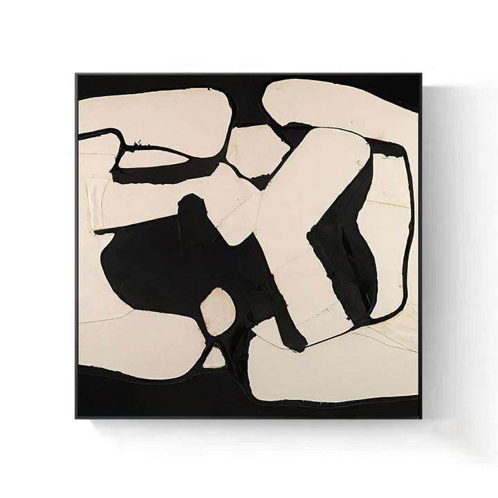 Abstract Brushstroke Canvas Wall Art