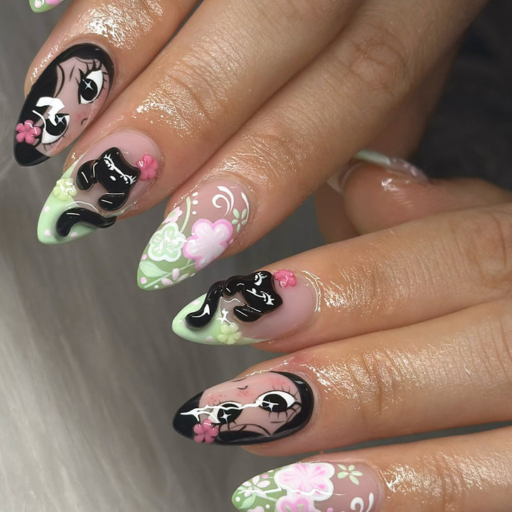 Artistic Character Nail Art Kalsten