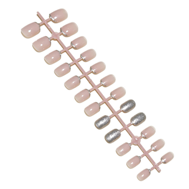 Elegant French Tip Nail Art Extensions Kalsten
