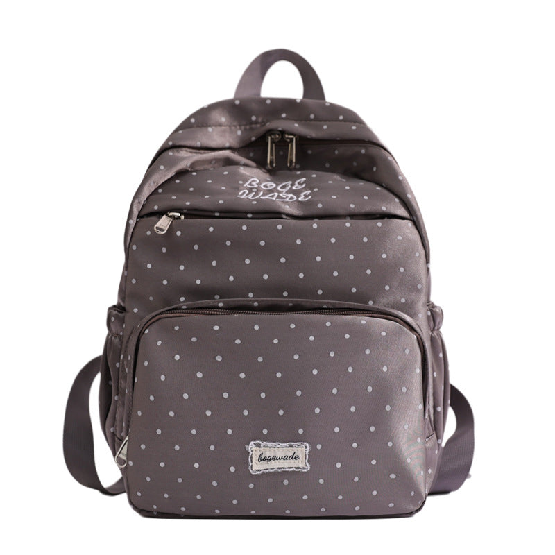 Cute Polka Dot Casual Backpack Kalsten