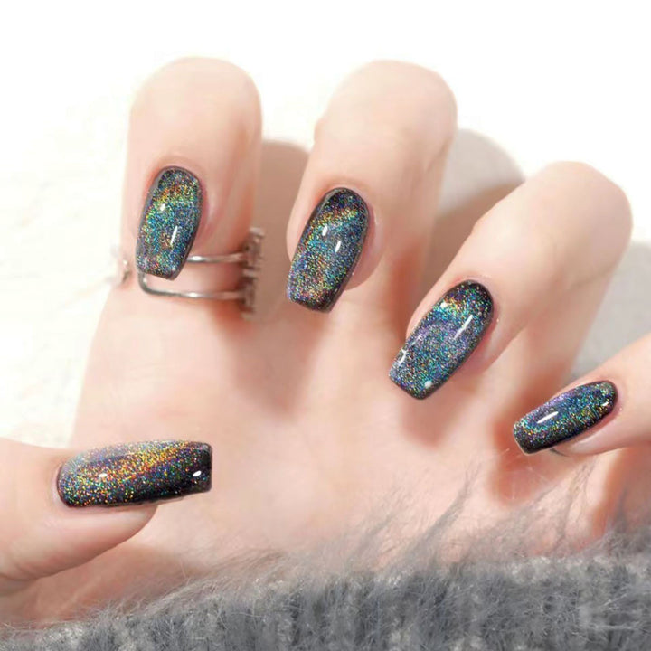 Premium Glittery Press-On Nails