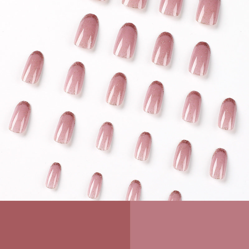Artful Nail Art with Glitter Accents Kalsten
