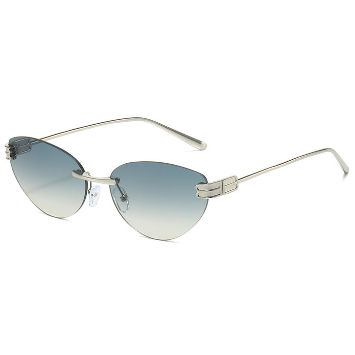 Unique Angular Cat-Eye Sunglasses Kalsten
