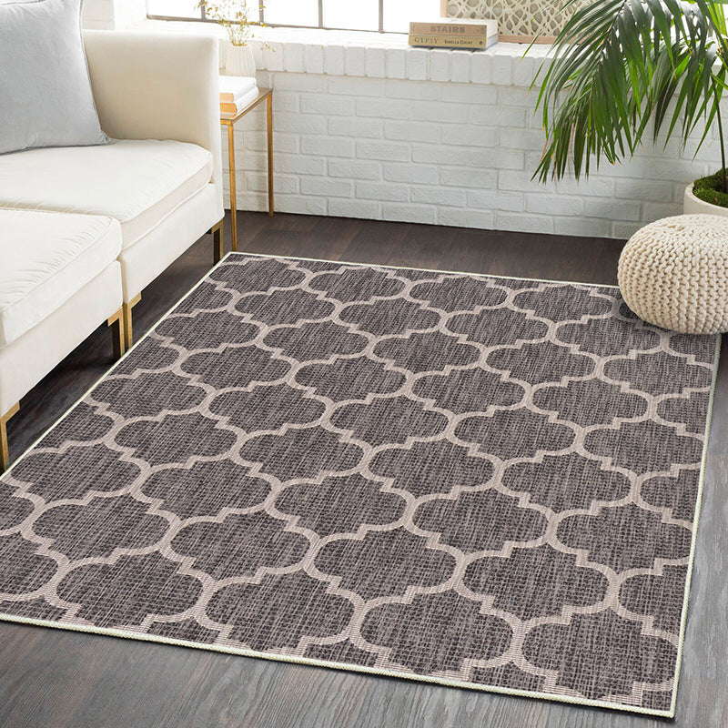 Geometric Pattern Area Rug Kalsten