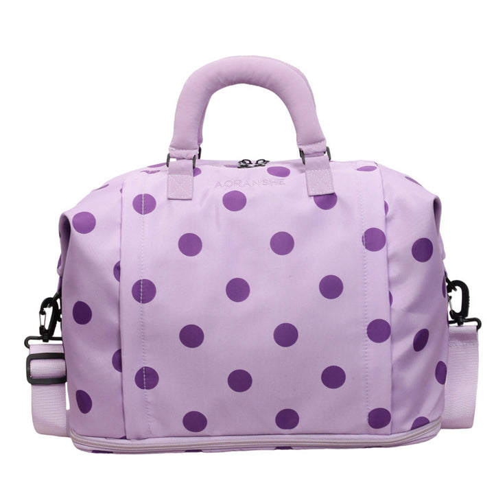 Stylish Polka Dot Travel Duffel