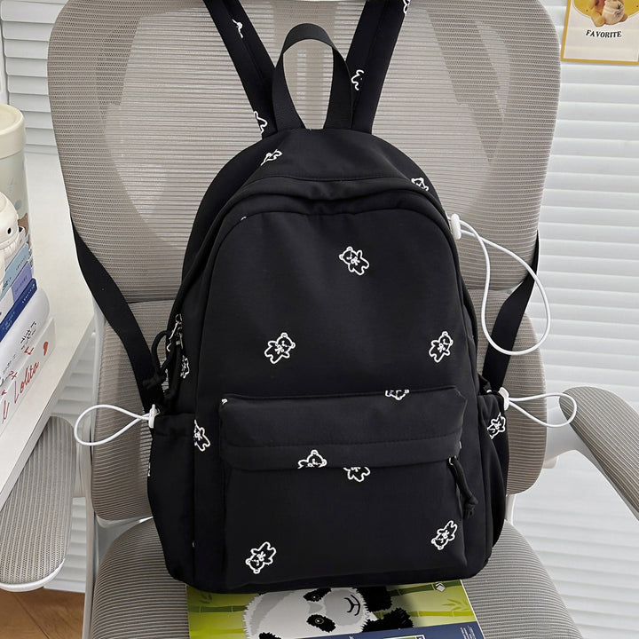 Stylish Embroidered Casual Backpack Kalsten 1791205607