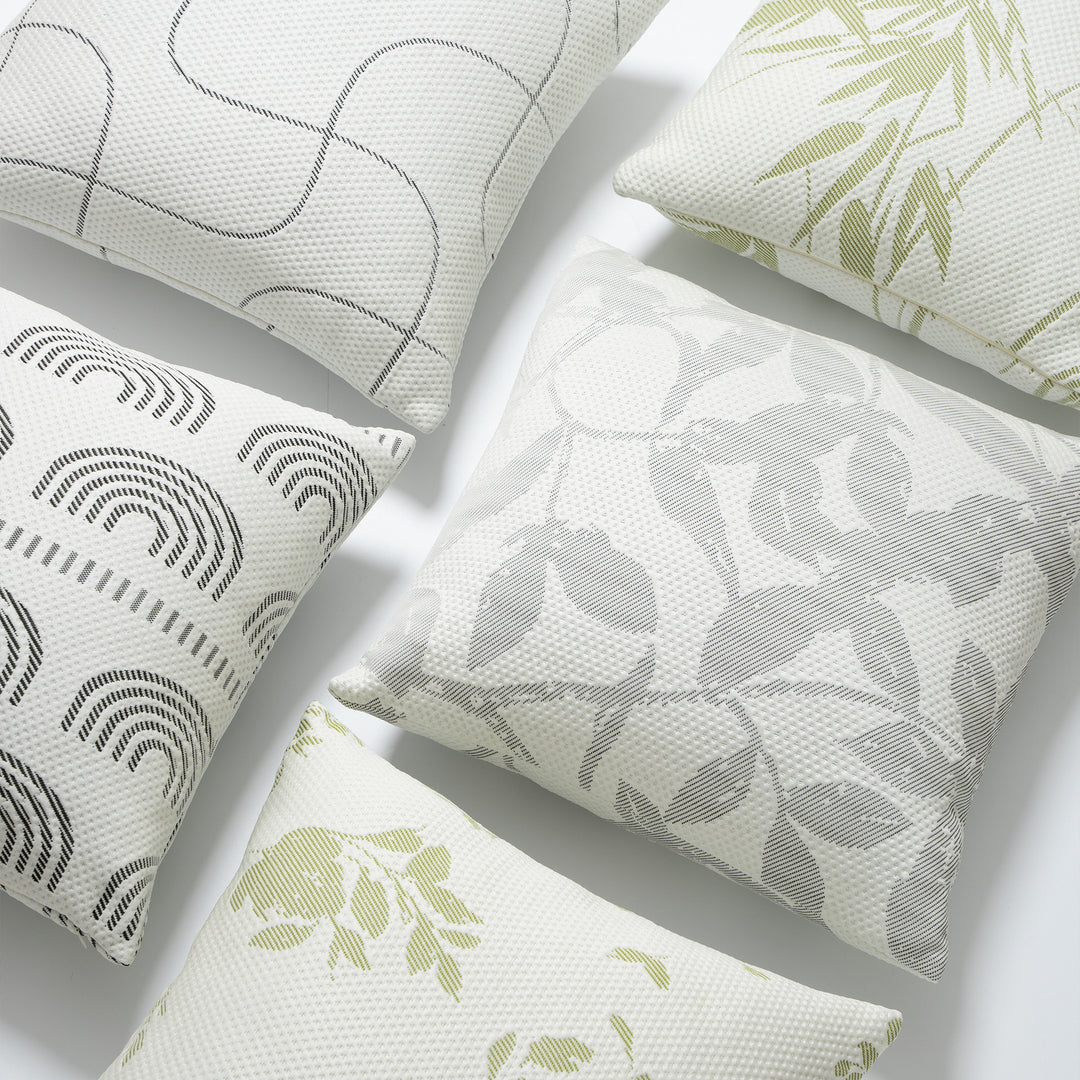 woven decorative pillow