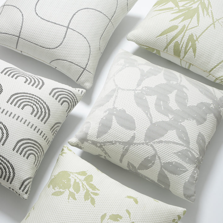 woven decorative pillow