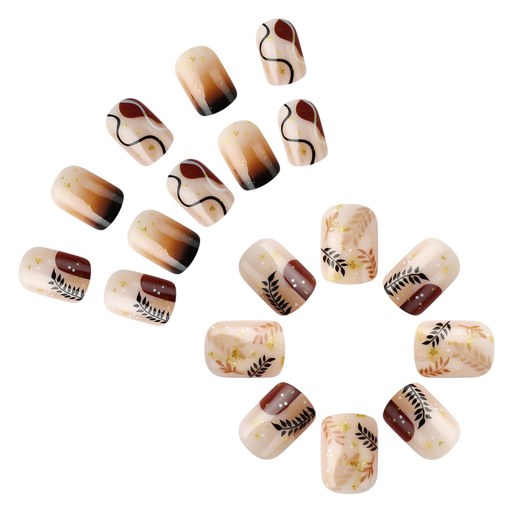 Artistic Press-On Nail Art Set Kalsten