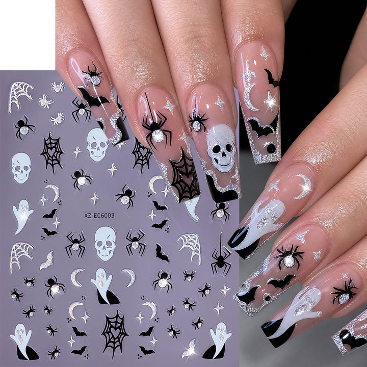 Halloween-Themed Nail Art Sticker Set  1791507032