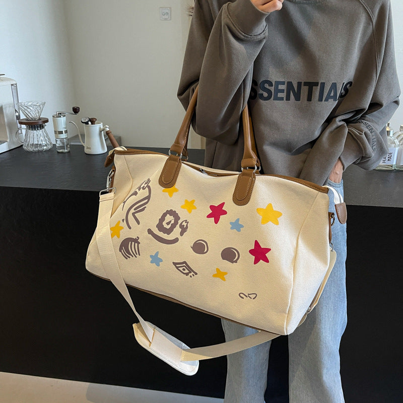 Creative Printed Weekender Duffle Bag Kalsten