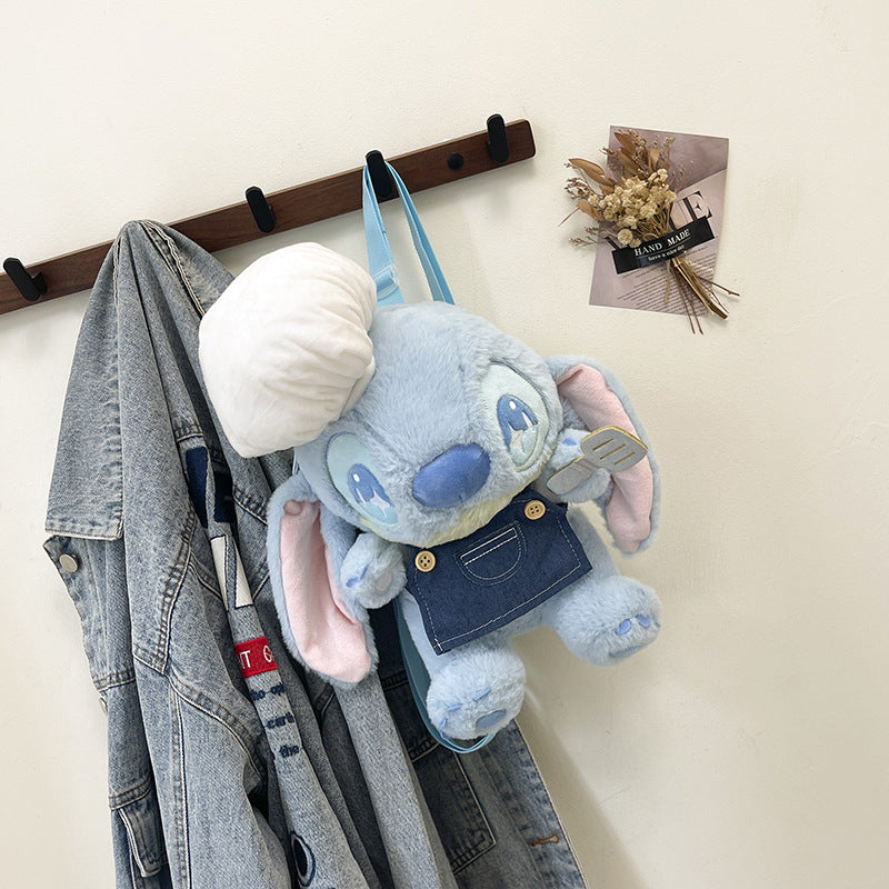 Plush shoulder bag with chef's hat Kalsten