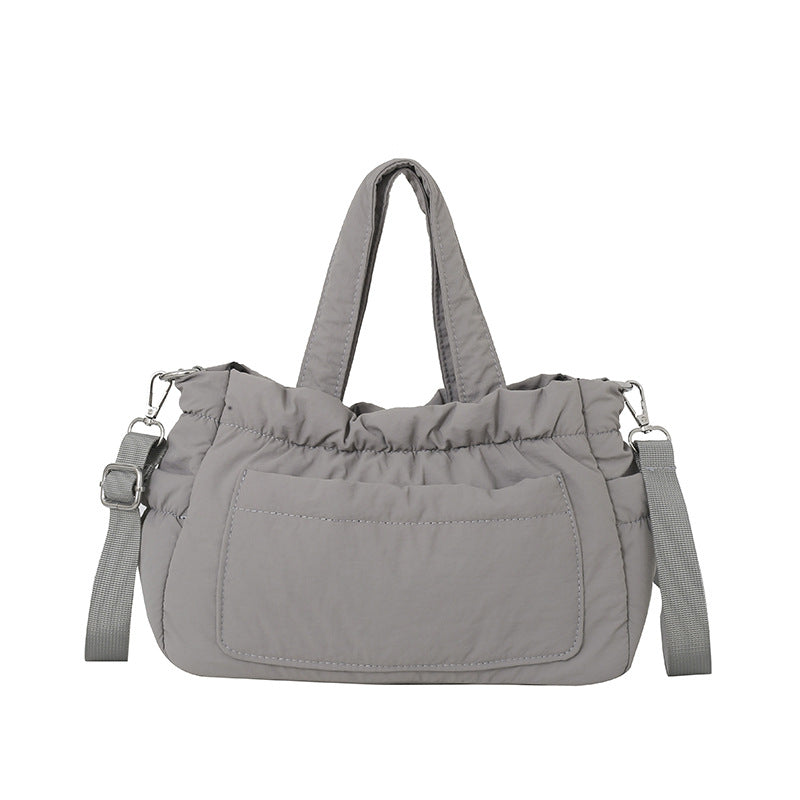 Puffed Utility Handbag